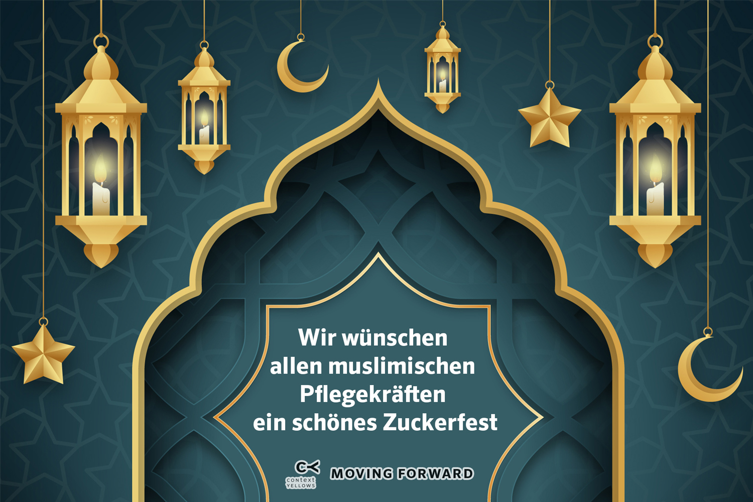 Wir wünschen allen muslimischen Pflegekräften ein schönes Zuckerfest